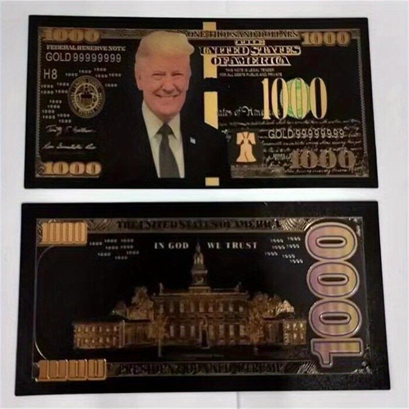 1000 Double Sided Banknote Collection & Foil Currency