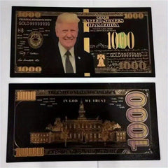 1000 Double Sided Banknote Collection & Foil Currency