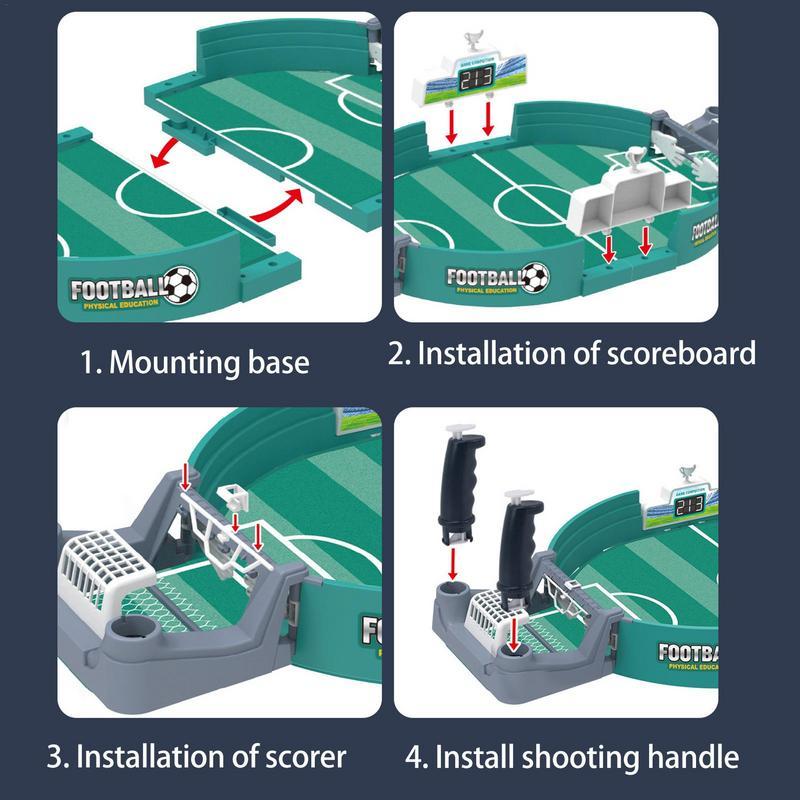 Children's Table Football Game Tray Interactive Mini Football Game