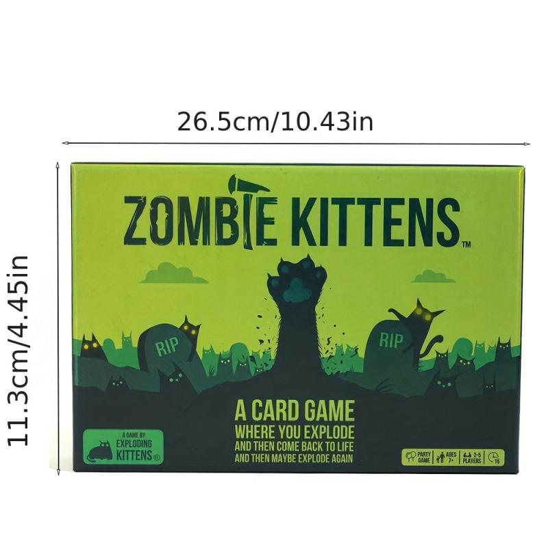 Exploding Kittens Card Game - Fun Family Game for Game Night - 2-5 Players