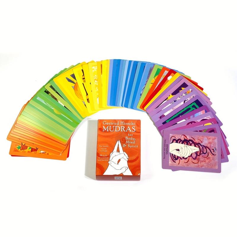 Mudras for Body Mind and Spirit Yoga Course with 68 Practice Cards