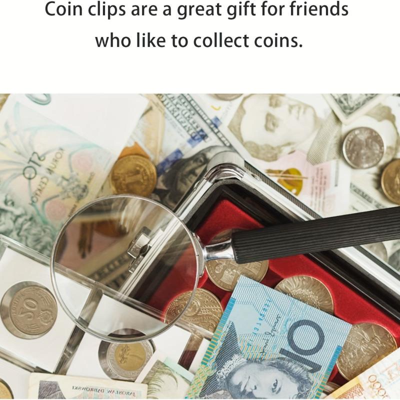 300 Cardboard Coin Clips for Collection Storage