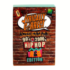 Hip Hop & R&B Music Trivia Card Game for Family Gatherings