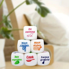 2pcs Housework Dice for Couples Fun Game