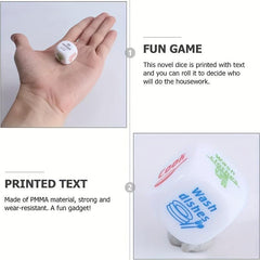 2pcs Housework Dice for Couples Fun Game