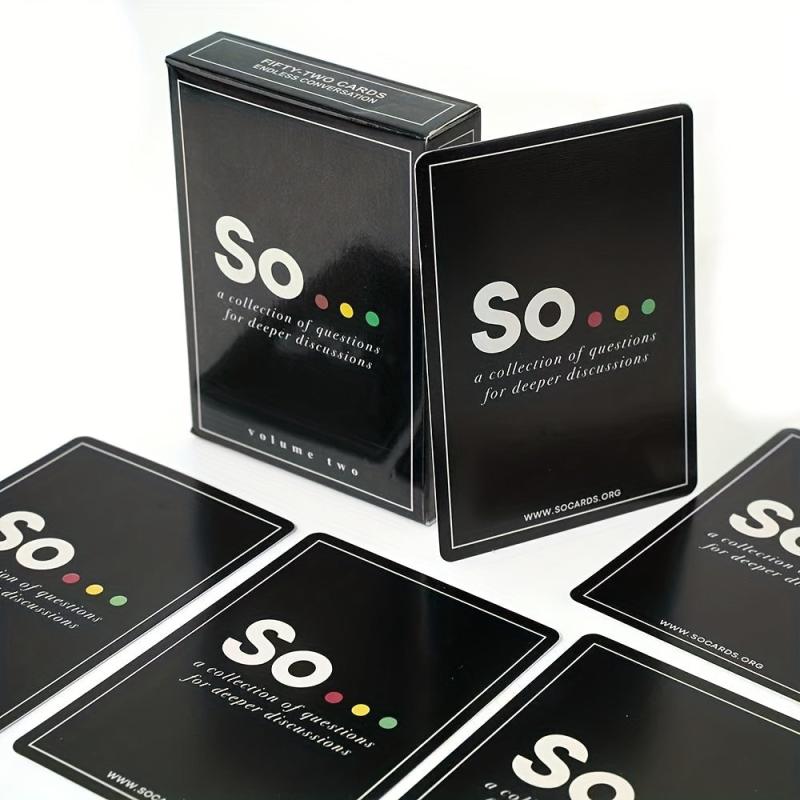 Conversation Starter Family Game Cards