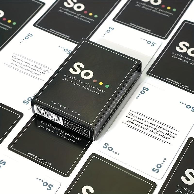 Conversation Starter Family Game Cards
