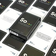 Conversation Starter Family Game Cards