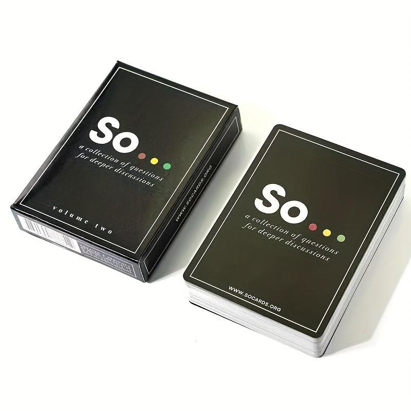Conversation Starter Family Game Cards