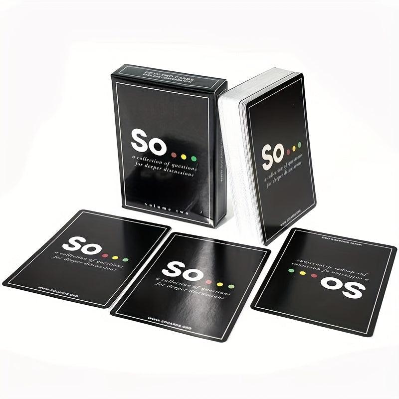 Conversation Starter Family Game Cards