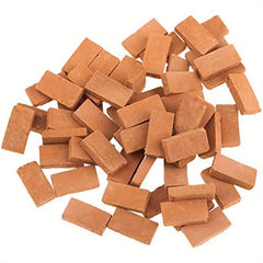 100pcs Mini Model Brick Block Dollhouse Toy Accessories