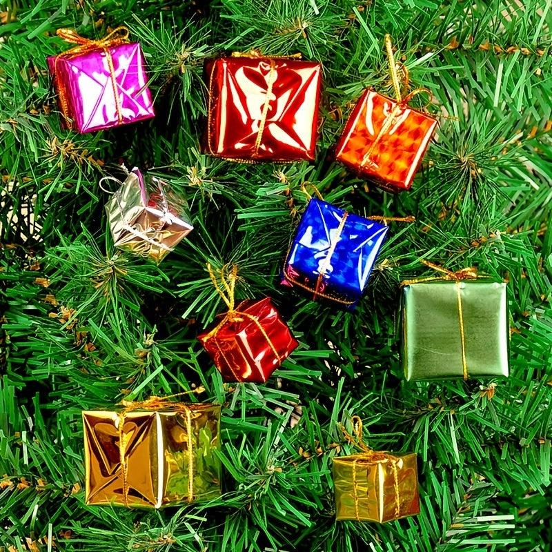 12pcs Small Christmas Ornaments Tree Decorations Party Gift