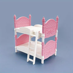 Dream Bedroom Dollhouse Bunk Bed Model