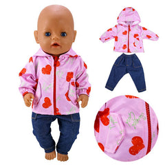 Love Unicorn Sweater for 18 Inch Dolls