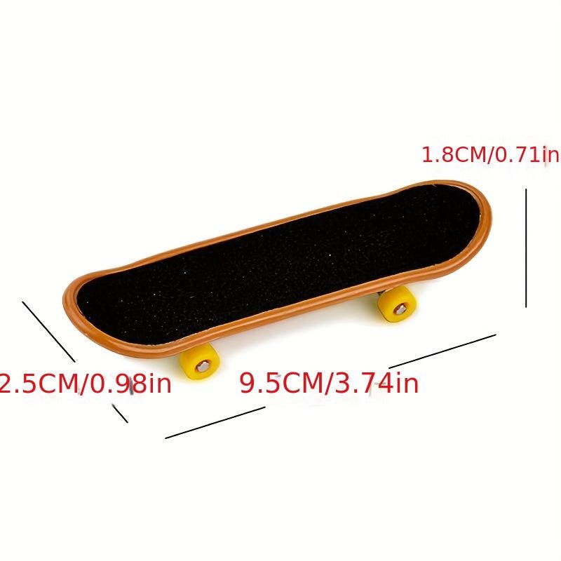 Mini Stand Skateboard Scene Decoration for Dollhouse