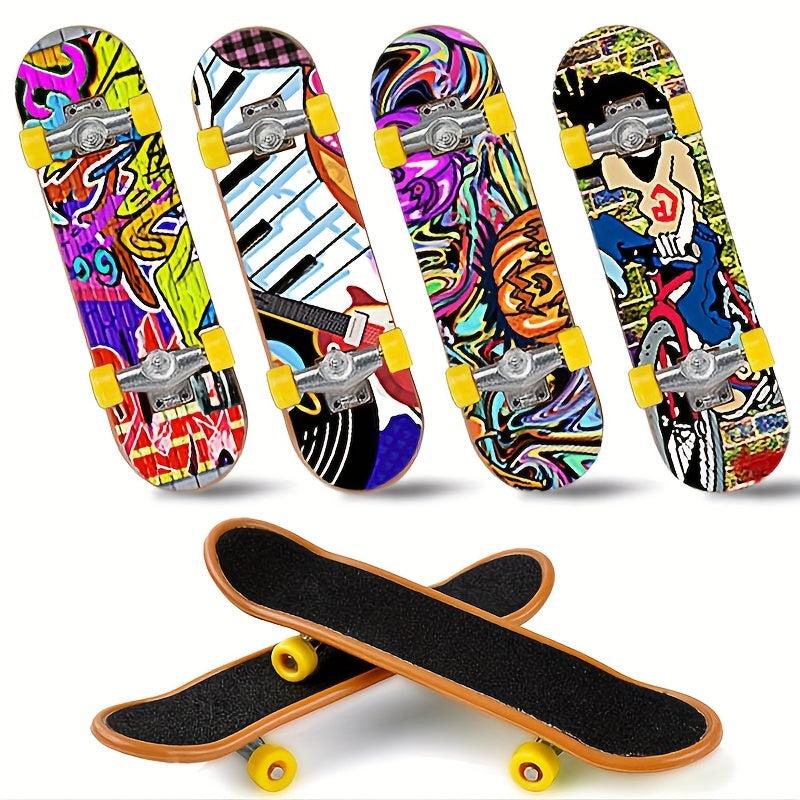 Mini Stand Skateboard Scene Decoration for Dollhouse