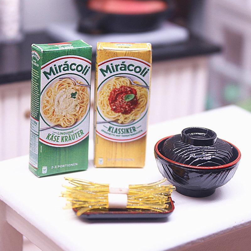 1:12 Dollhouse Pasta Noodles for Kitchen Play Toys