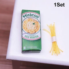 1:12 Dollhouse Pasta Noodles for Kitchen Play Toys