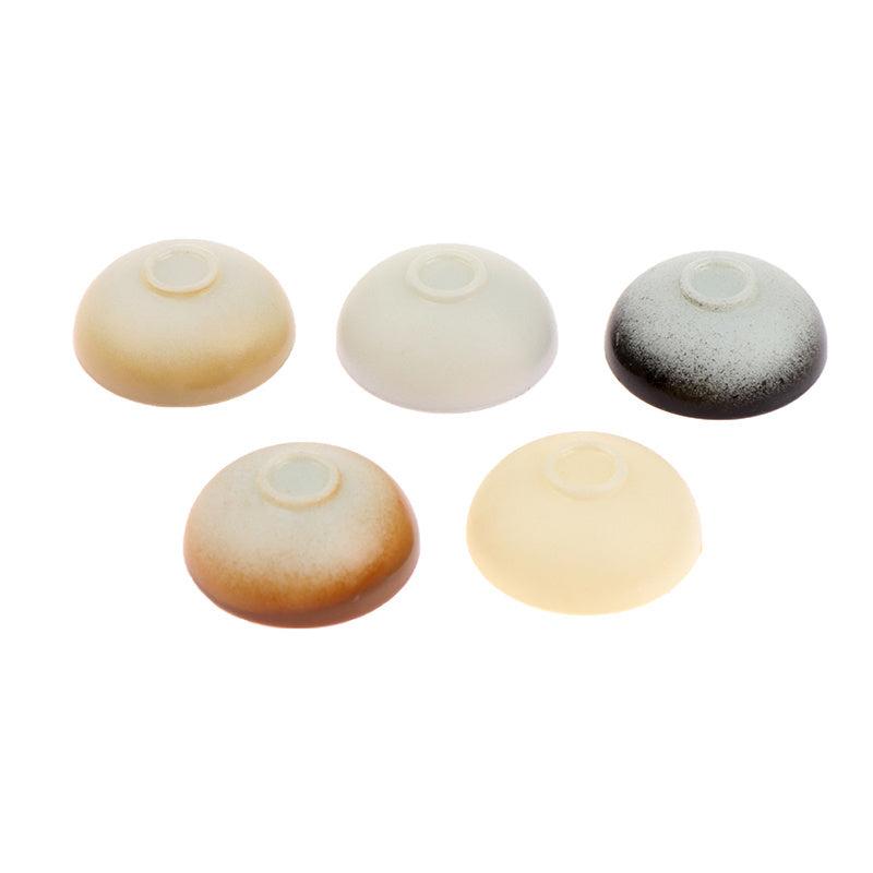 10pcs 1 12 Dollhouse Resin Bowl Large Round Soup Bowls Model Toys Kitchen