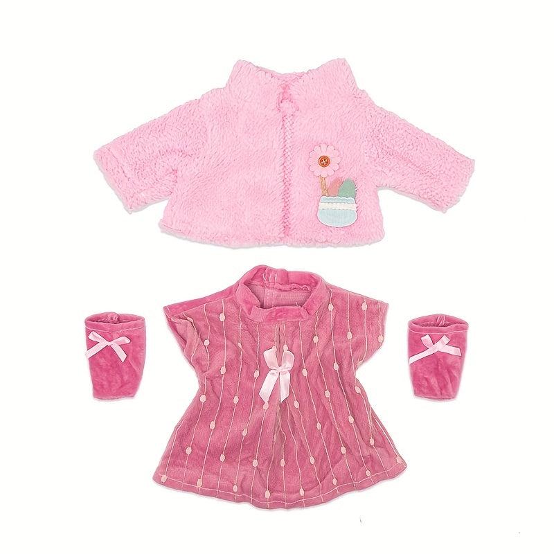 Pink Dress Doll Clothes Fit 17in Doll - Doll Not Included