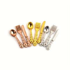 12pcs Dollhouse Kitchen Furniture Toys