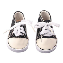 18 Inch Doll Canvas Shoes - Doll Accessories for Children