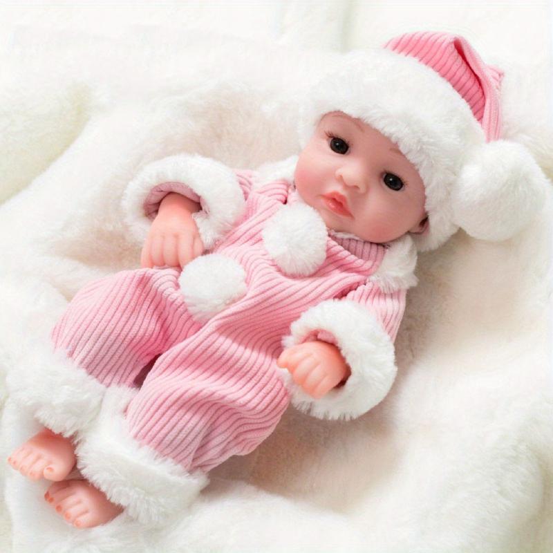 Closed Eyes Vinyl Doll Simulation Doll