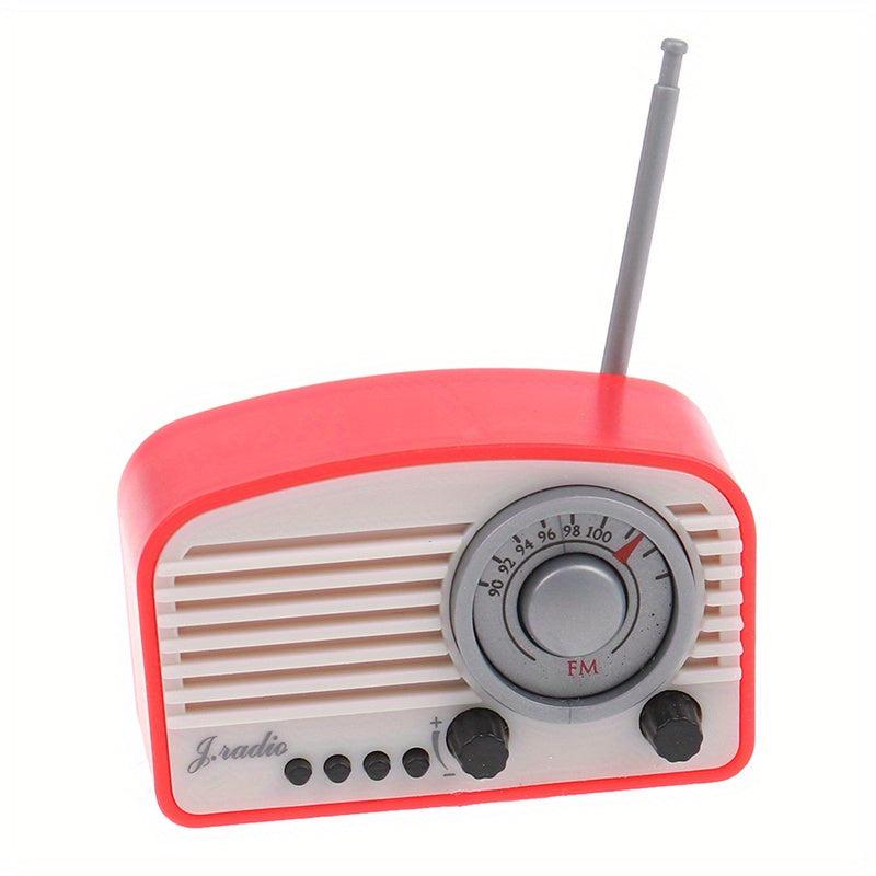 1:12 Dollhouse Mini Radio Model DIY Toy