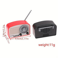 1:12 Dollhouse Mini Radio Model DIY Toy