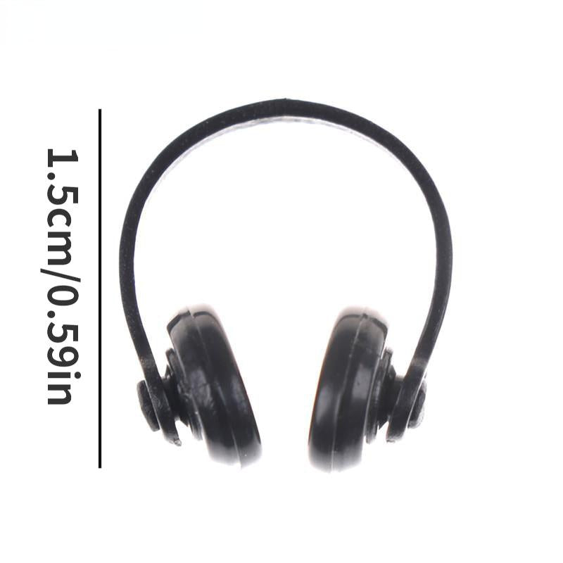 1:12 Wireless Earphone Headphone Dollhouse Miniatures