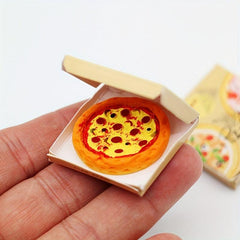 Dollhouse Pizza Takeout Box for Model Shooting Props