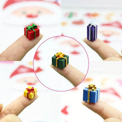 5pcs Mini Gift Boxes Colorful Ornaments Doll House Accessories