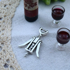 Mini Red Wine Bottle Opener for Dollhouse