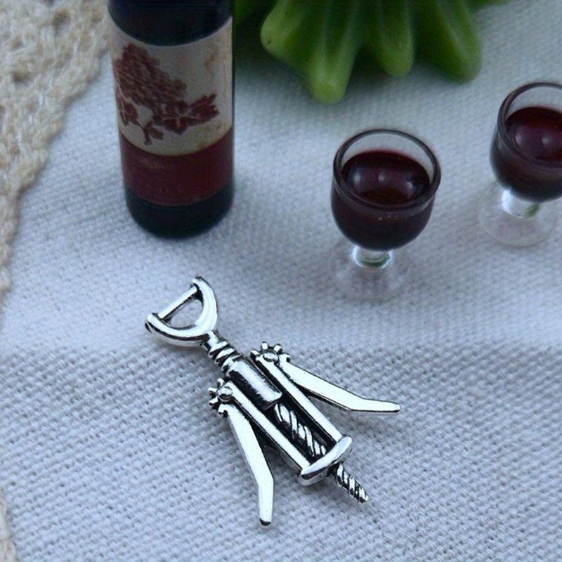 Mini Red Wine Bottle Opener for Dollhouse