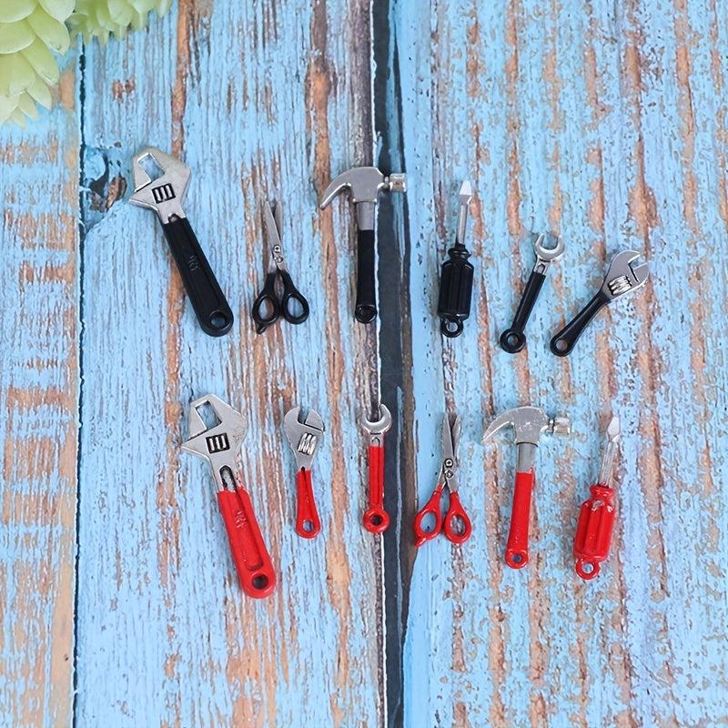 Mini Dollhouse Food Play Toolbox Props