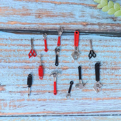 Mini Dollhouse Food Play Toolbox Props