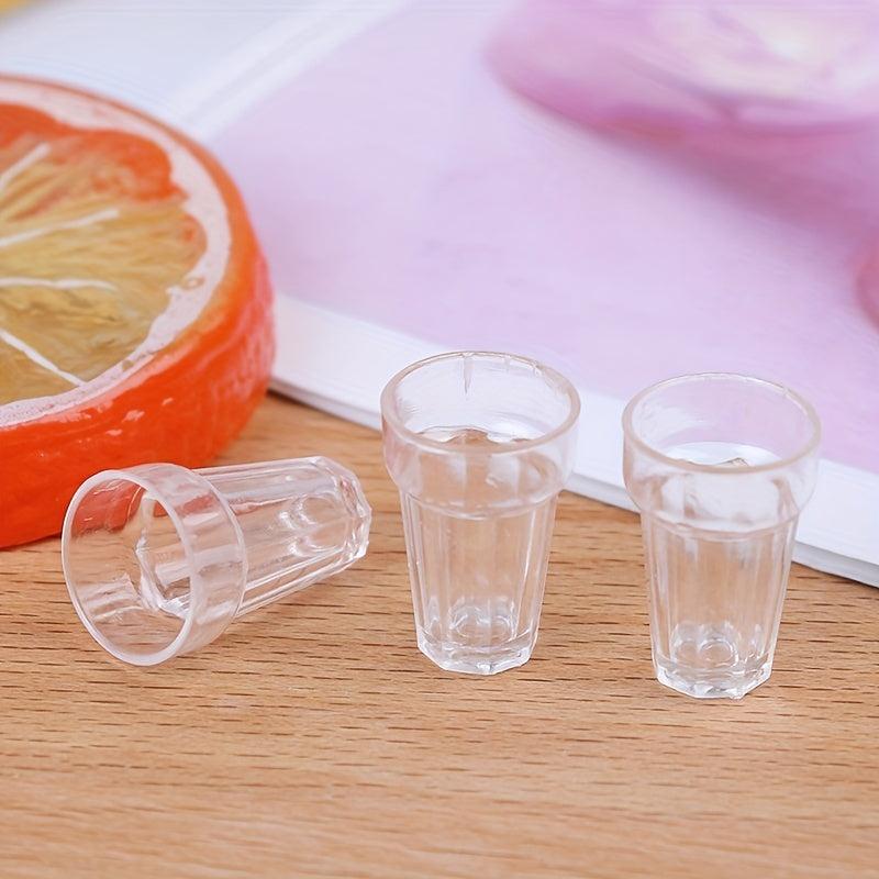Set of 4 Dollhouse Beer Cups Miniature Accessories