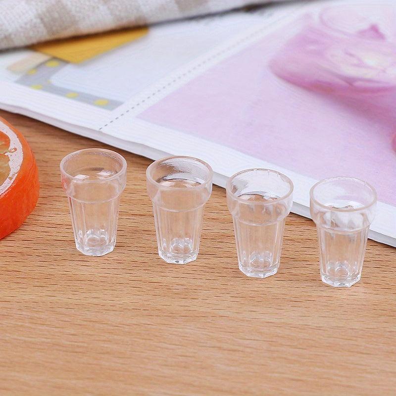 Set of 4 Dollhouse Beer Cups Miniature Accessories