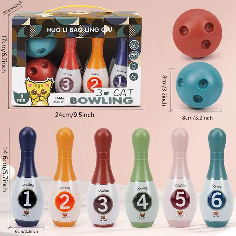 Bowling Toys Children's Indoor Sports Toys Kindergarten Set
