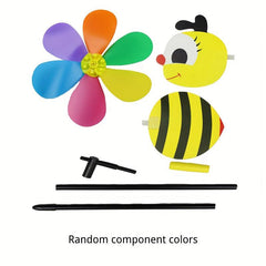 3D Cartoon Animal Windmill for Kids Room Decor