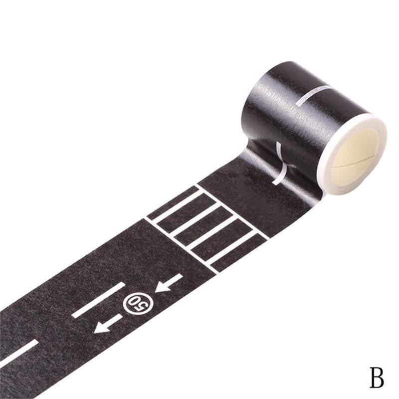 48mmx5M Traffic Railway Train Road Washi Tape DIY Scrapbooking Sticker Label