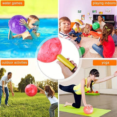 Children's Bouncing Ball 22 Game Marble Elastic Inflatable Sensory Ball