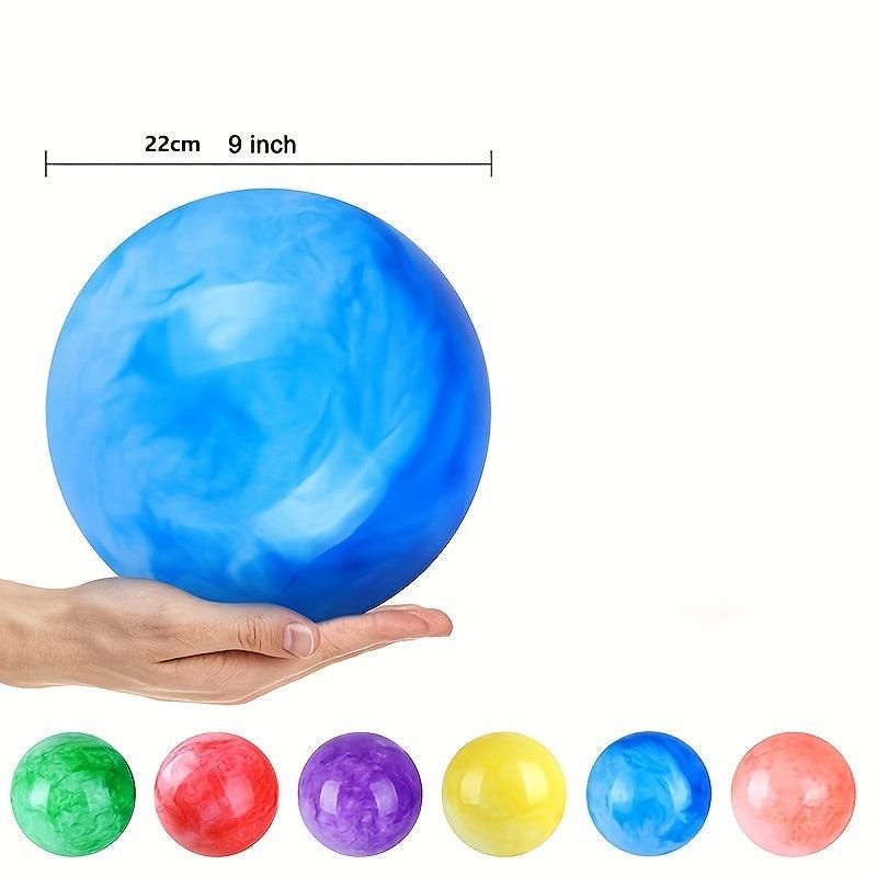 Children's Bouncing Ball 22 Game Marble Elastic Inflatable Sensory Ball