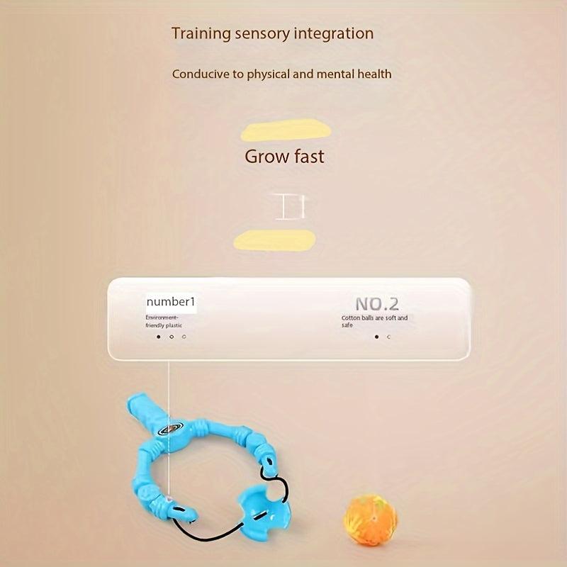 Children's Outdoor Plastic Slingshot with Cloth Ball Shooting Training