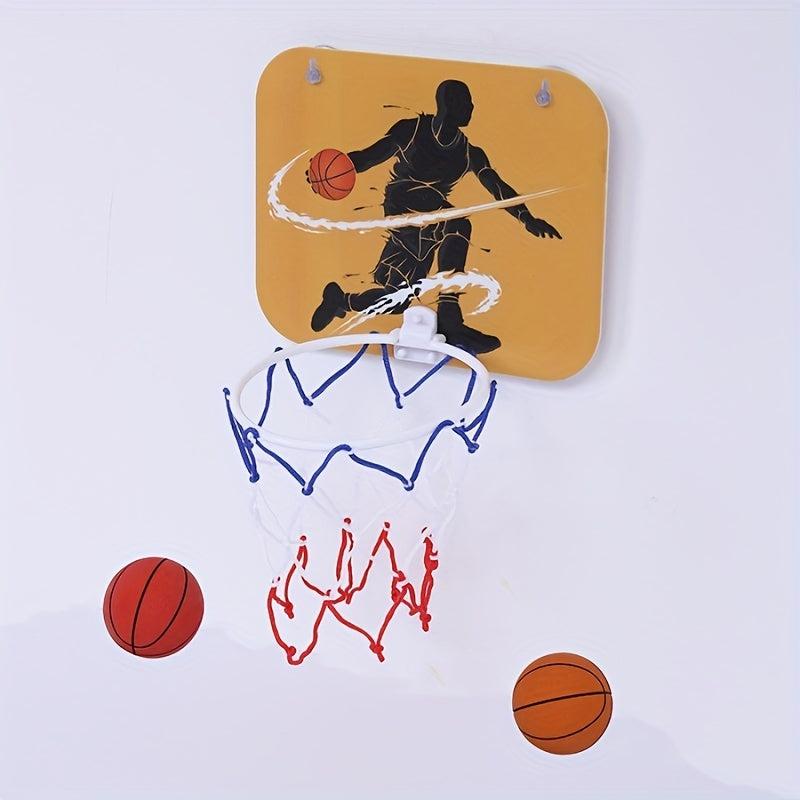 Kids Indoor Basketball Trainer with Suction Cup - Mini Shooting Training Set