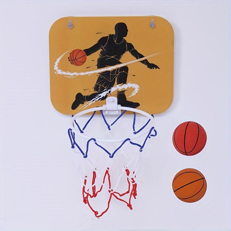 Kids Indoor Basketball Trainer with Suction Cup - Mini Shooting Training Set