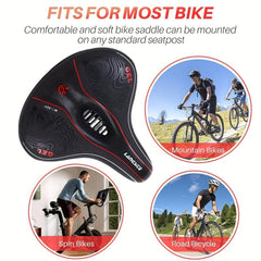 Oversized Bike Seat For Peloton Bike Upgraded Comfort Saddle