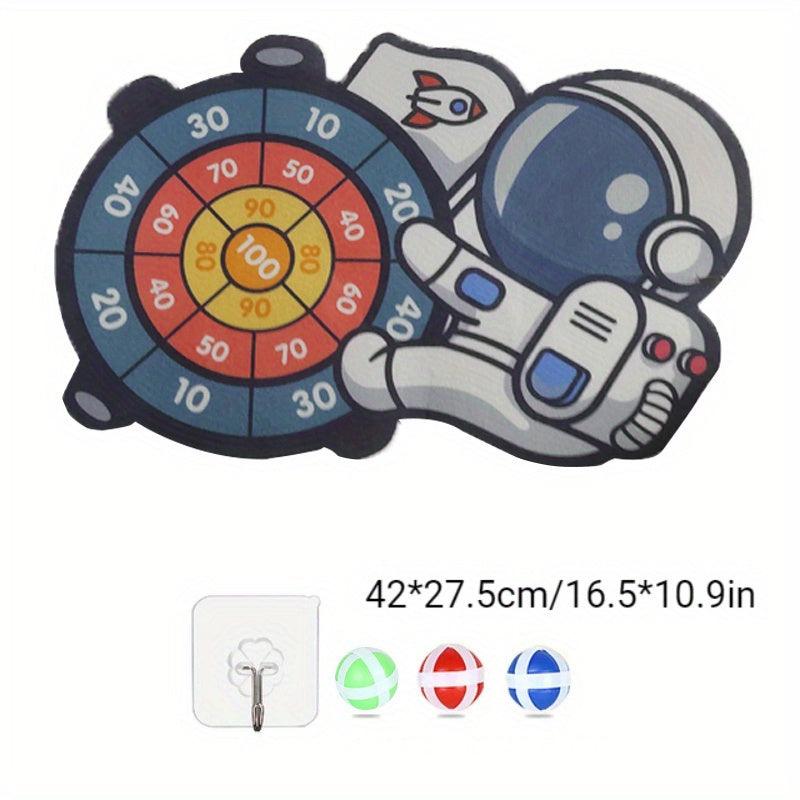 Montessori Sports Toy Sticky Ball Dart Board Game