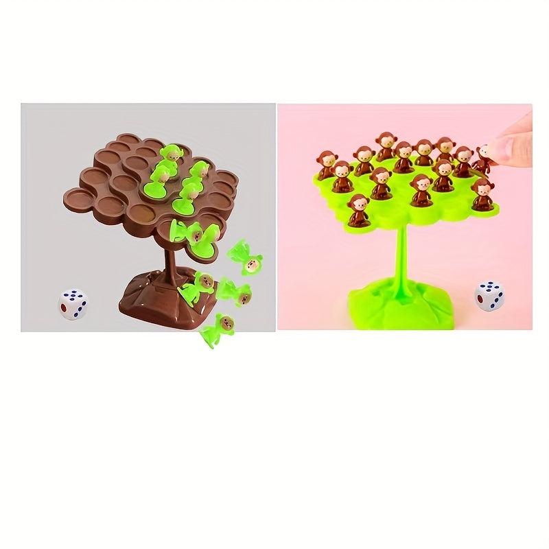 Monkey Balance Tree Training Puzzle Stacking Blocks