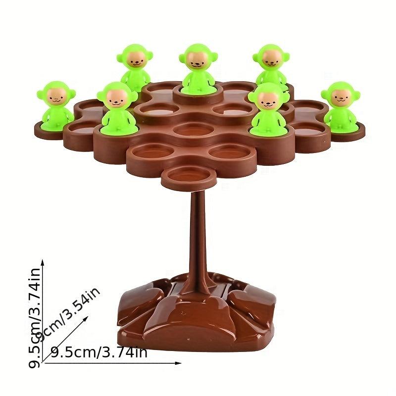 Monkey Balance Tree Training Puzzle Stacking Blocks